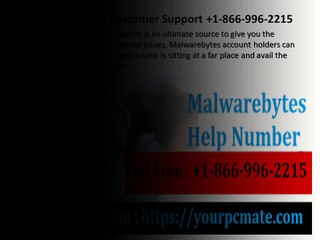 Malwarebytes Support Service +1-866-996-2215