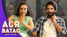 Aur Batao | Shraddha Kapoor and Shahid Kapoor ft. Batti Gul Meter Chalu