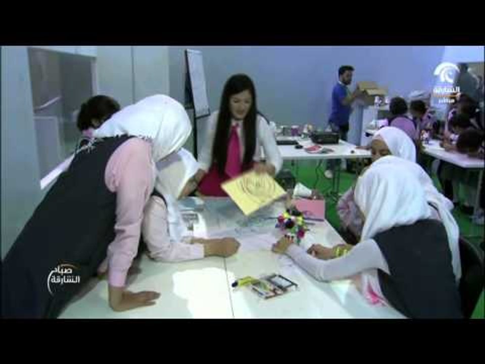 مهرجان الشارقة القرائي للطفل - ورشة تقنية المعلومات