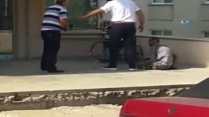 Babadan Engelli Oğluna Şiddet