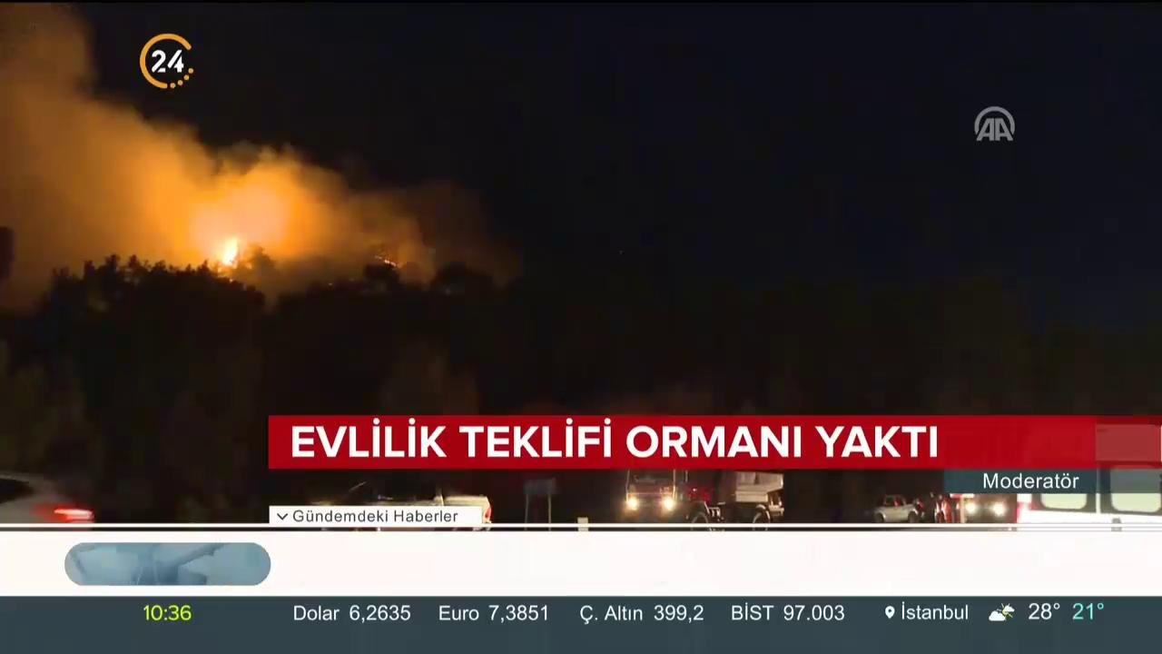 Alevler yayıldı