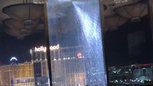 Glass Shatters and Falls From 23rd Floor of Waldorf Astoria in Las Vegas