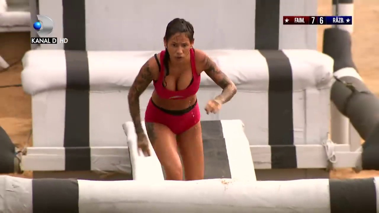 Exatlon 19 septembrie Roxana Vancea duel sexy