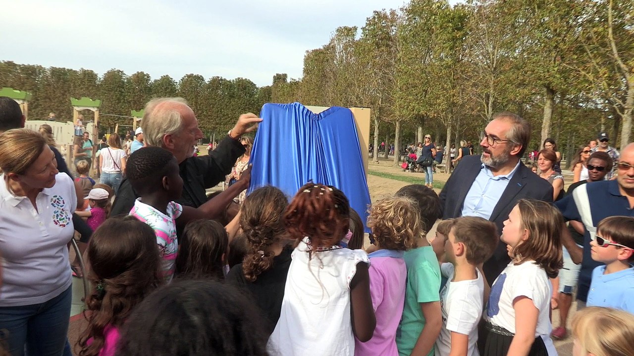 Inauguration de l'aire de jeux