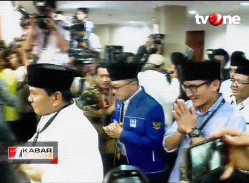 Penetapan Capres-Cawapres, KPU Umumkan Peserta Pilpres 2019