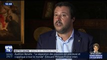 Salvini répond Macron : 