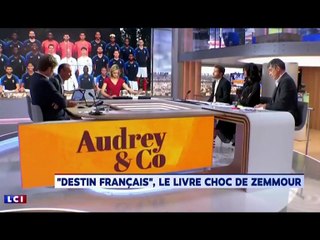 Eric Zemmour sur le plateau de l’émission “Audrey & Co” (LCI) le lundi 17 septembre 2018