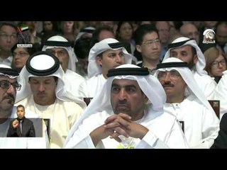 محمد بن راشد يشهد انطلاق اجتماعات مجالس المستقبل العالمية 2016 في دبي .