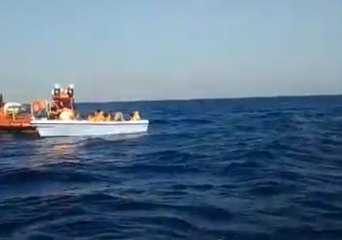 Aquarius Ship Recovers 11 People From Boat Off Libyan Coast