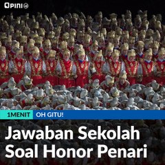 # 1MENIT | Jawaban Sekolah Soal Honor Penari