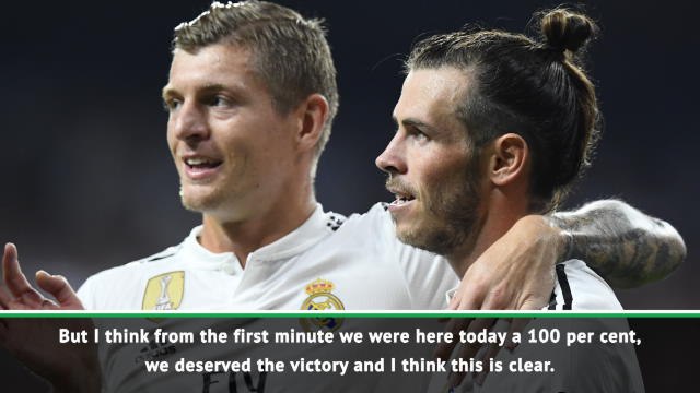 Real deserved victory, that is clear - Kroos
