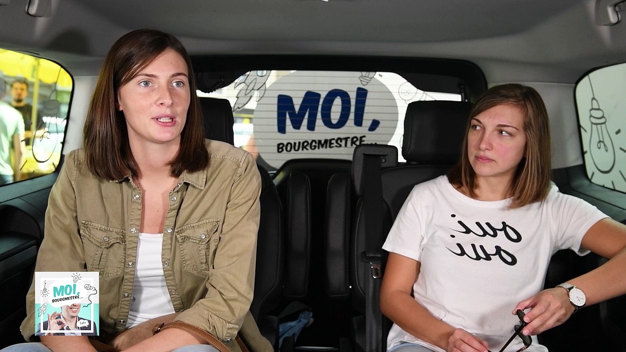 Moi bourgmestre : Charline Noël  et Jodie Massy - Huy
