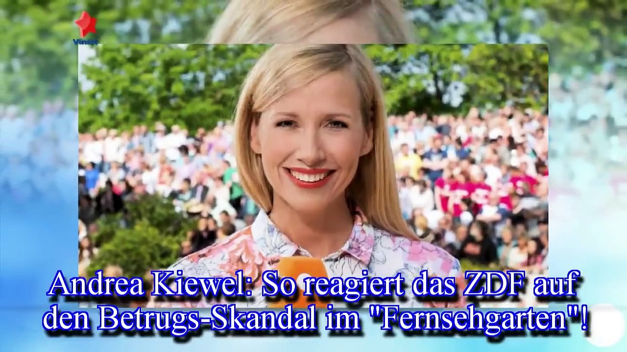 Andrea Kiewel: So reagiert das ZDF auf den Betrugs-Skandal im 'Fernsehgarten'!