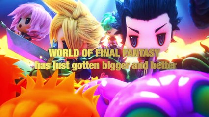 World of Final Fantasy Maxima - Trailer TGS 2018