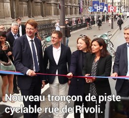 Rivoli : La piste cyclable s'agrandit !