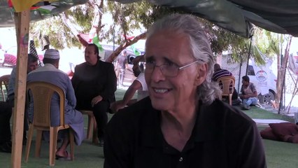 Han el-Ahmer'e destek için Fransa'dan Filistin'e geldi (2)