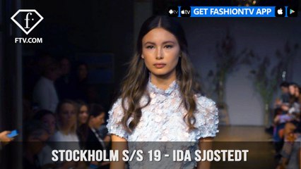 Stockholm Fashion Week S/S 19 - Ida Sjostedt | FashionTV | FTV