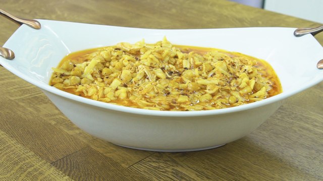 Tavuklu Etli Nohutlu Makarna Tarifi