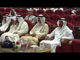حاكم الشارقة يشهد محاضرة "سلطة الشعر"