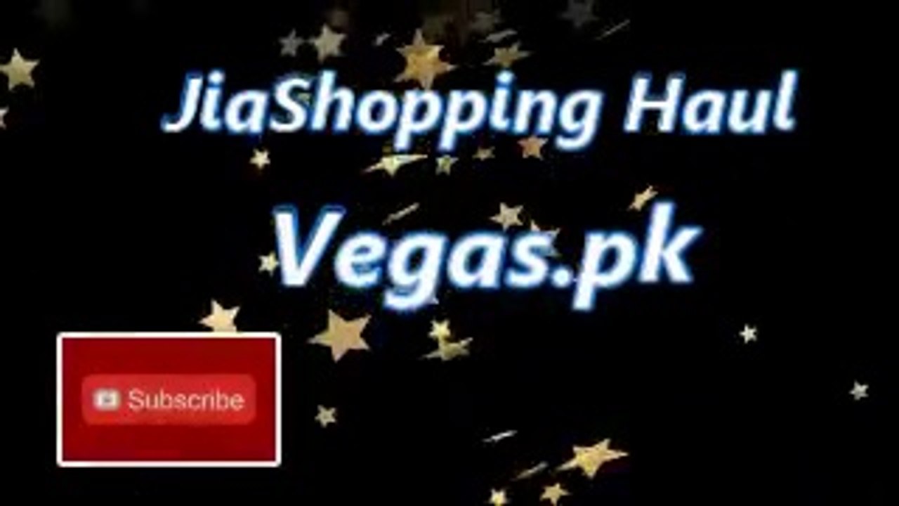 A perfect shopping Haul/cosmetics from vegas pk