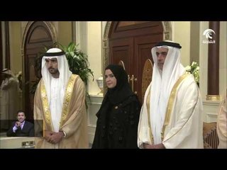 محمد بن راشد يتسلم أوراق اعتماد سفيري الهند وسنغافورة