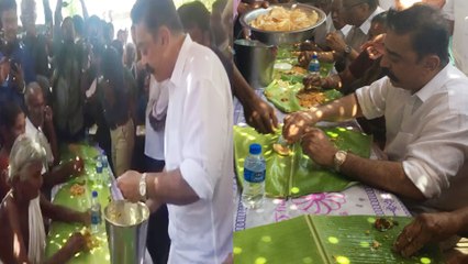 கிராமங்கள் முன்னேற வேண்டும்... தத்தெடுத்த கிராமத்தில் கமல் பேச்சு