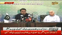Information Minister Fawad Ch Press Conference