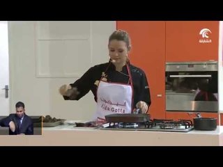 ركن الطهي في معرض الشارقة الدولي للكتاب يستقطب الجمهور