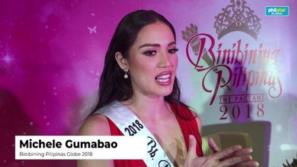 Michele Gumabao talks about her advocay if she win Miss Globe 2018