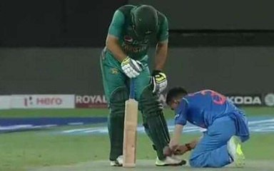 ഇന്ത്യ- പാക് ആരാധകരുടെ കൈയടി നേടി ചഹല്‍ | Oneindia Malayalam