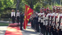 Almanya Savunma Bakanı Leyen Makedonya'da - ÜSKÜP