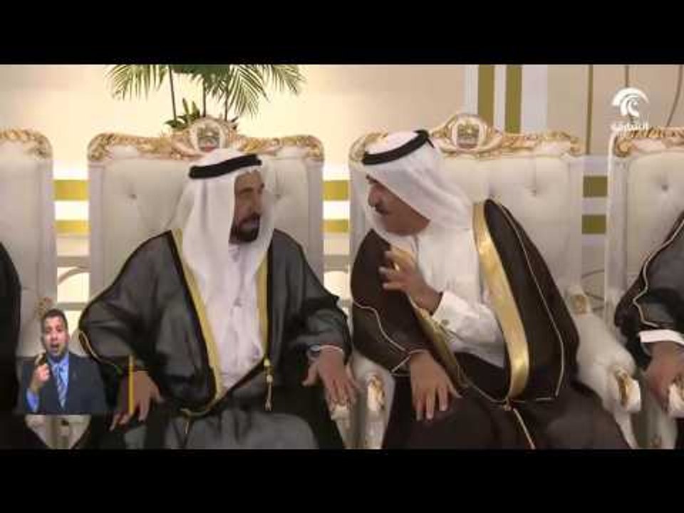 حكام الشارقة وأم القيوين ورأس الخيمة يحضرون أفراح القواسم