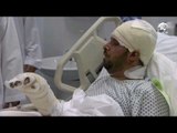 محمد بن زايد يزور مصابي تفجير قندهار الارهابي في مستشفى المفرق