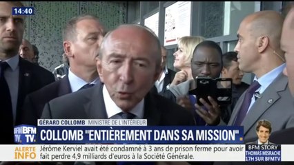 "Je suis entièrement dans la mission que j'ai aujourd'hui" déclare Gérard Collomb