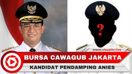 Berebut DKI-2, Teka Teki Kandidat Wakil Gubernur Jakarta Pendamping Anies Baswedan