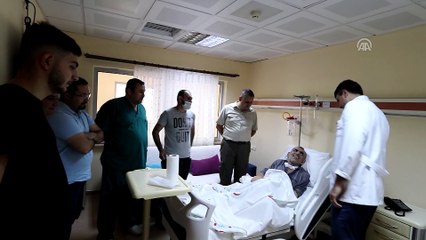 Aort damarı yırtılan KOAH hastasını sağlığına kavuşturdular - RİZE