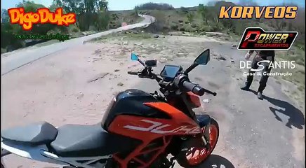 KTM DUKE 390 2019 PAINEL E INTRO DO CANAL