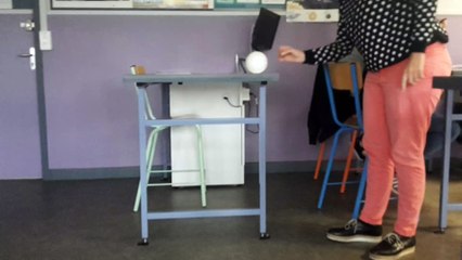 Réalisation de l'expérience de Galilée en classe