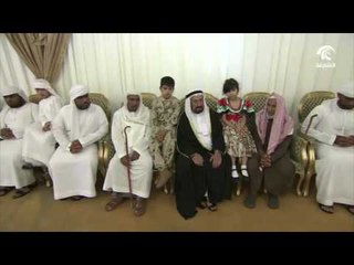 #أخبار_الدار: حاكم الشارقة يقدم واجب العزاء في الشهيد سليمان الظهوري بمدينة دبا الحصن