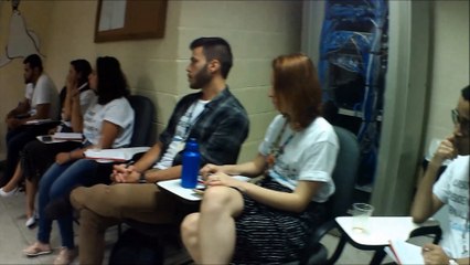 Os bastidores do primeiro dia