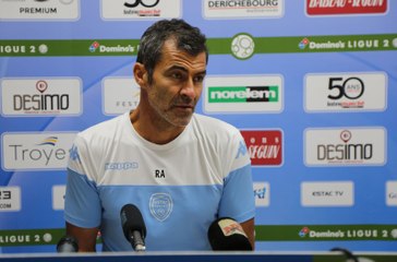 HAC-ESTAC⎥Rui Almeida : "Rester solide offensivement et défensivement"