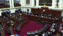 Congreso peruano da voto de confianza al gobierno