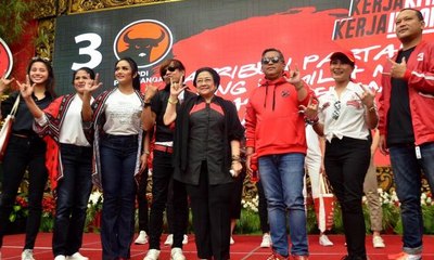 PDIP Luncurkan Atribut Tarik Pemilih Milenial