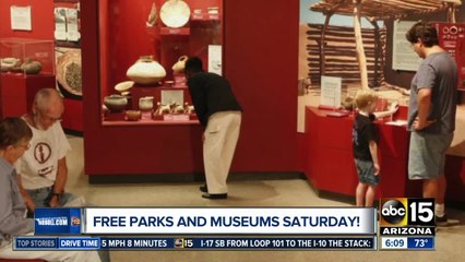 FREE parks and museum tickets this weekend