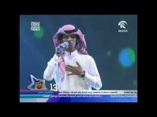 أداء المنشد السعودي عبدالرحمن الصيعري  في السهرة الاولى لمنشد الشارقة 7
