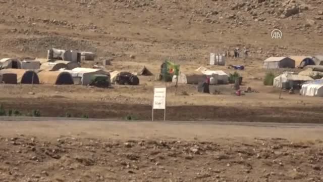 PKK'ya Bağlı Ybş'li Teröristler Sincar'da Görüntülendi