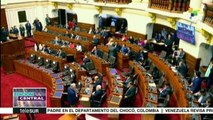 Perú: gabinete exige al Congreso celeridad en aprobación de reformas