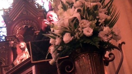 YUTAKA RISA Wedding Party 01「教会での結婚式～その後の披露宴会場移動まで」