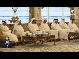 محمد بن زايد يحيي مبادرة " نايل وبن حرمل" التبرع لمساعدة الشعب الصومالي