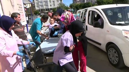 Hastanedeki tatbikat gerçeğini aratmadı - ANKARA
